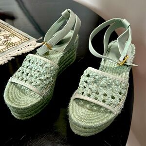 Tory Burch wedge sandal size 6